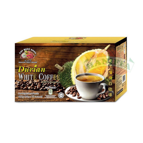 Cap Durian CAP BUAH NAGA DURIAN WHITE COFFEE 10'SX40G