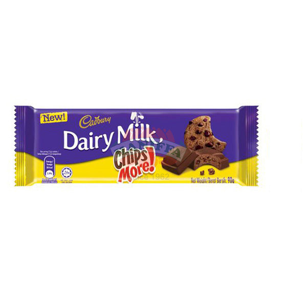 CADBURY DAIRY MILK CHIPS MORE 90G Cadbury