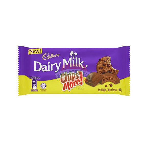 CADBURY DAIRY MILK CHIPSMORE 165G Cadbury