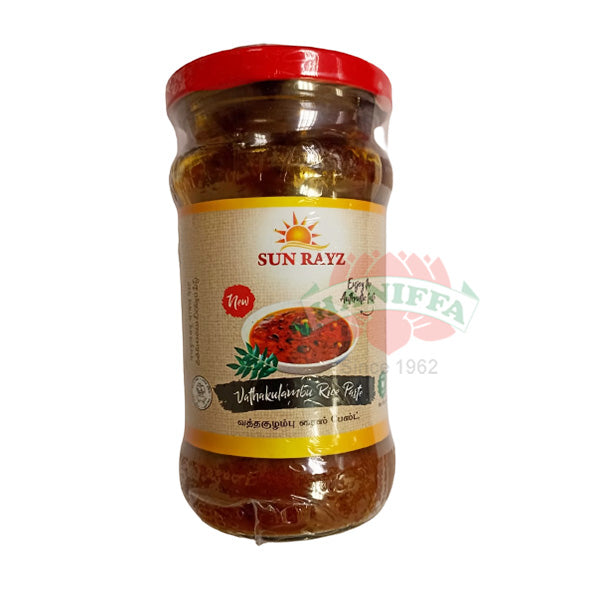 SUN RAYZ VATHAKULAMBU PASTE 300G Sun Rayz