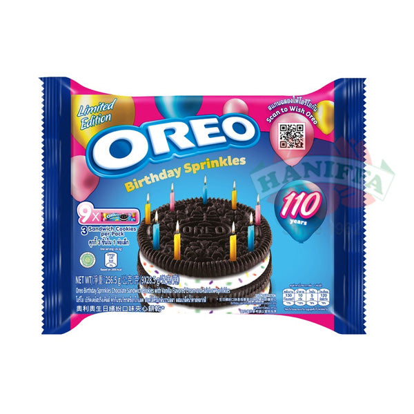 OREO BIRTHDAY SPRINKLES 9X28.5G Oreo