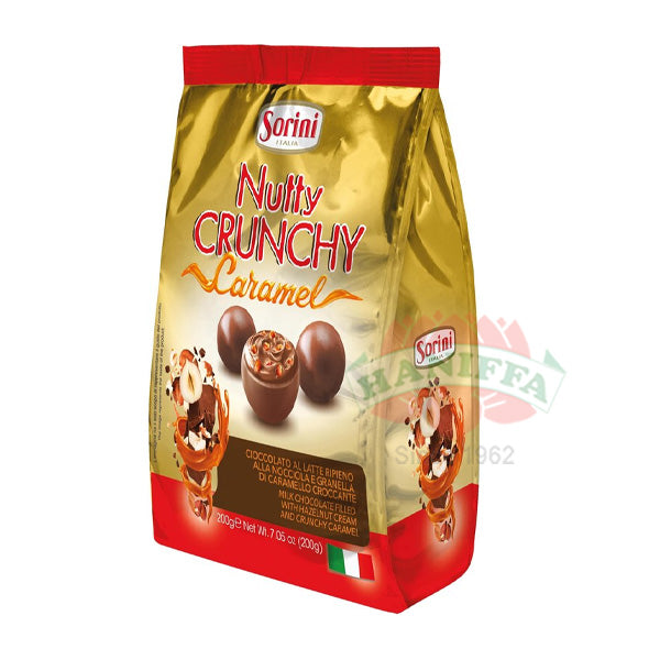 SORINI NUTTY CRUNCHY CARAMEL 200G Sorini