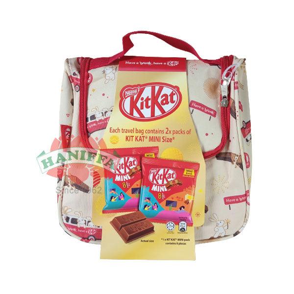 NESTLE KITKAT TRAVEL BAG 2XPACKS OF MINI SIZE Kitkat