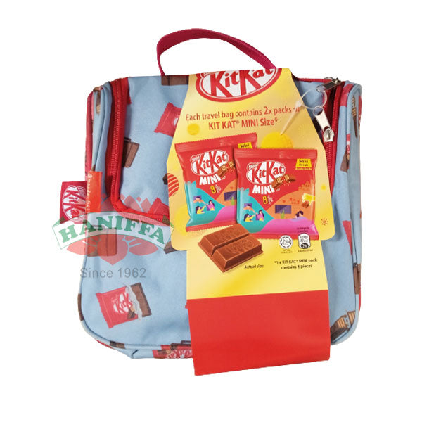 NESTLE KITKAT TRAVEL BAG 2XPACKS OF MINI SIZE Kitkat