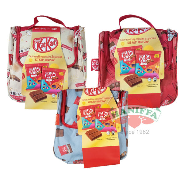 NESTLE KITKAT TRAVEL BAG 2XPACKS OF MINI SIZE Kitkat