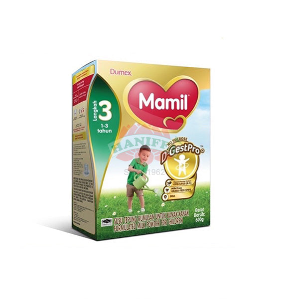 DUMEX MAMIL LEAMING STEP 3 (1-3 YEAR) REGULAR 600G Dumex