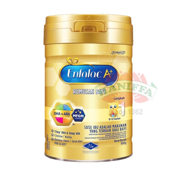 ENFALAC A+ STEP1 (0-12 MONTHS) (DHA+) 900G (TIN) Enfa