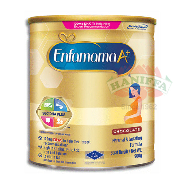 ENFAMAMA A+ (DHA+) CHOCOLATE 900G (TIN) Enfa