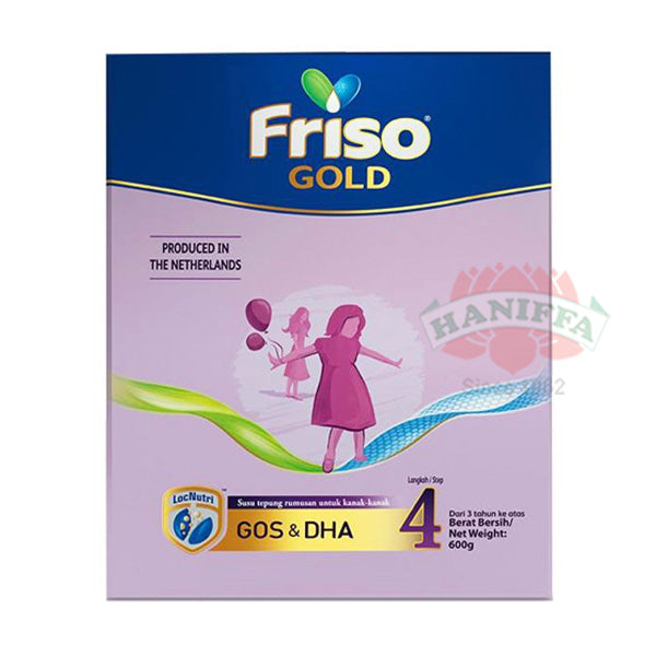 FRISO GOLD STEP4(3 YEARS ABOVE) 600G Frisolac