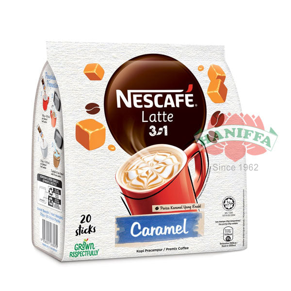 NESCAFE LATTE 3 IN 1 CARAMEL 20'S Nestle