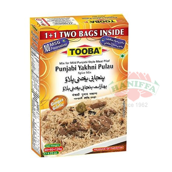 TOOBA PUNJABI YAKHNI PULAO 120G Tooba