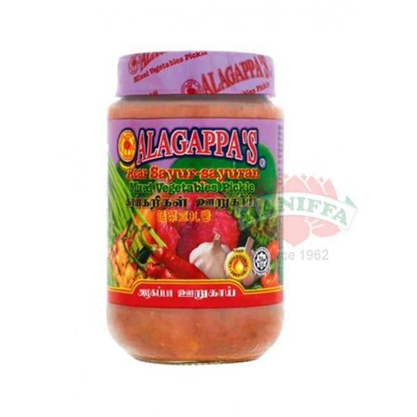 ALAGAPPA'S MIXED VEGETABLES PICKLES 350G Alagappa's