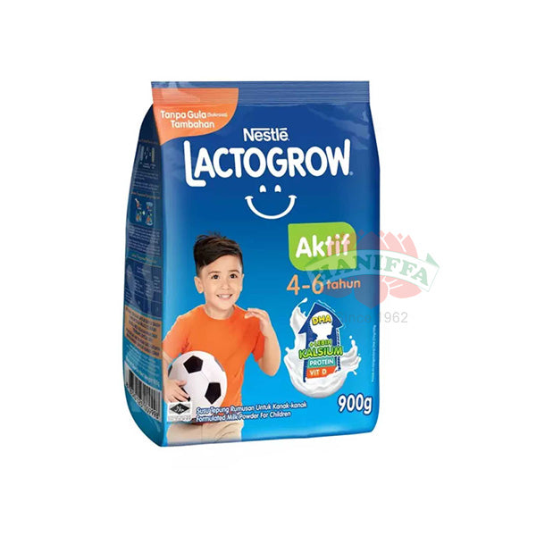 LACTOGROW AKTIF 900G (4-6YEARS) Nestle