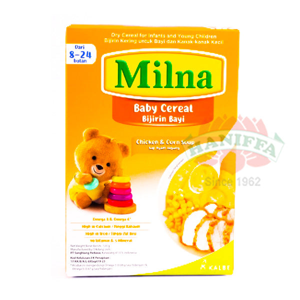 MILNA CEREAL CHICKEN & CORN SOUP 120G Milna