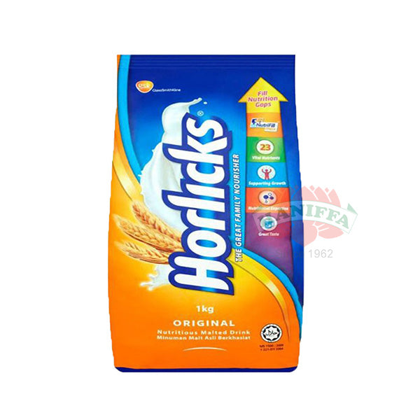 HORLICKS NATURAL POUCH 1KG Horlicks