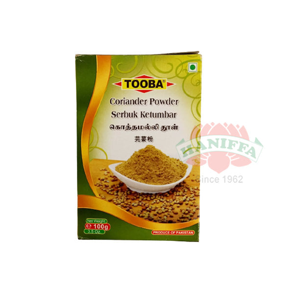 TOOBA CORIANDER POWDER 100G Tooba