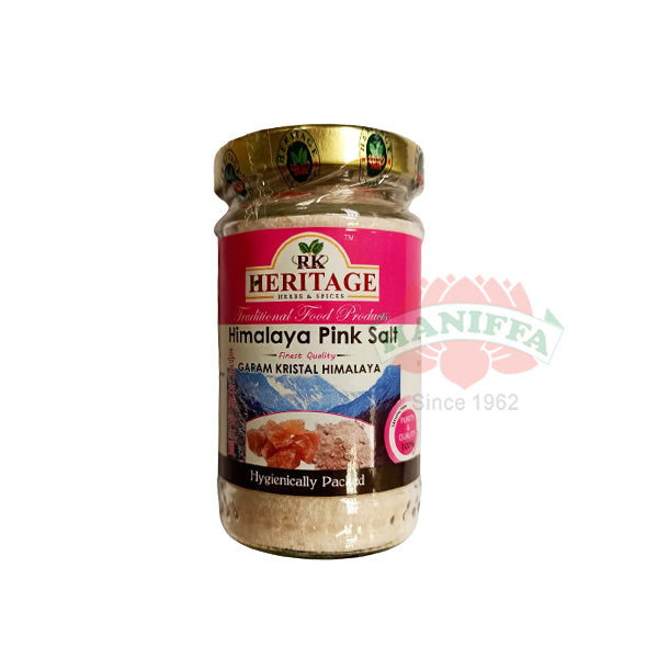 RK HERITAGE HIMALAYA PINK SALT 125G RK Heritage