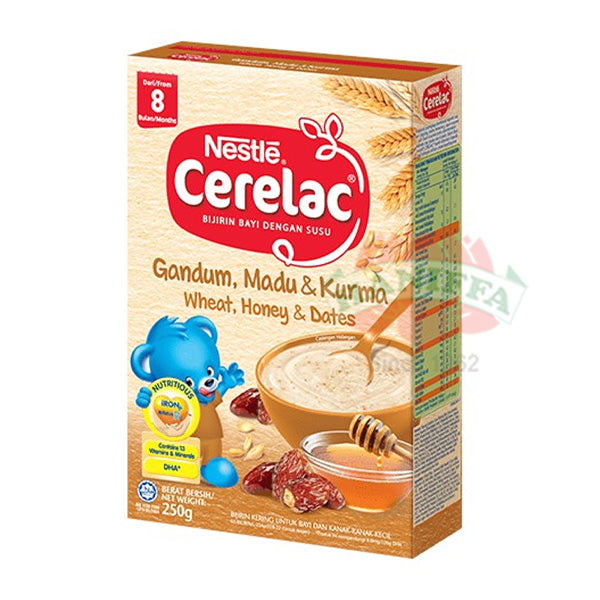 NESTLE CERELAC WHEAT, HONEY & DATES 250G Nestle