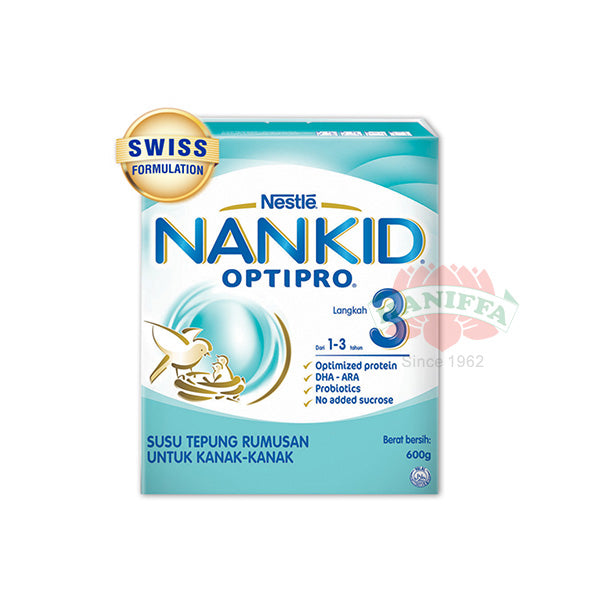 NESTLE NANKID STEP3(1-3 YEARS) OPTIPRO 600G Nestle