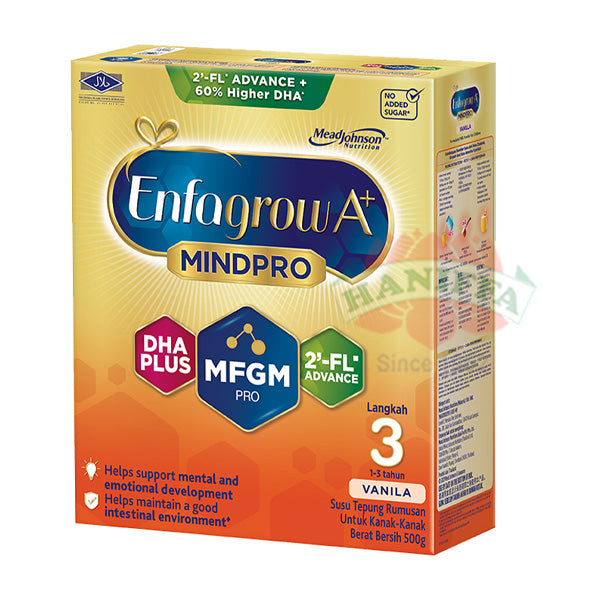 ENFAGROW A+ STEP3(1-3 YEARS) VAN 500G (360 DHA) Enfa