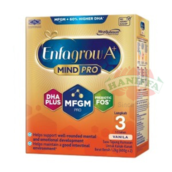 ENFAGROW A+ STEP3(1-3YEAR )VANILLA 1.16KG (360 DHA) Enfa