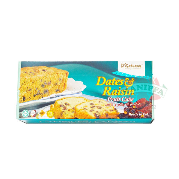 D'GATEAUX CLASSIC DATES & RAISIN 350G D'Gateaux