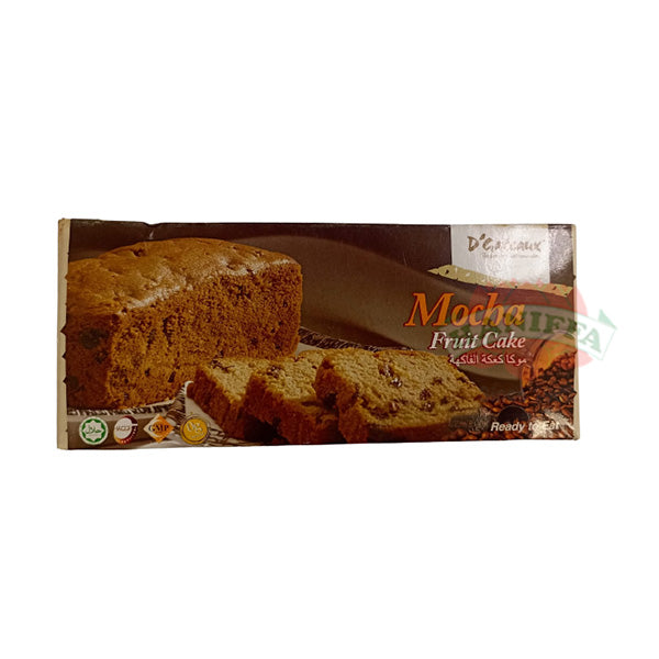 D'GATEAUX MOCHA FRUIT CAKE 350G D'Gateaux