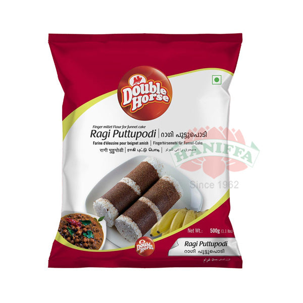 DOUBLE HORSE RAGI PUTTU PODI 500G Double Horse