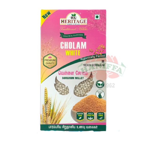 RK HERITAGE CHOLAM WHITE MILLET 500G RK Heritage