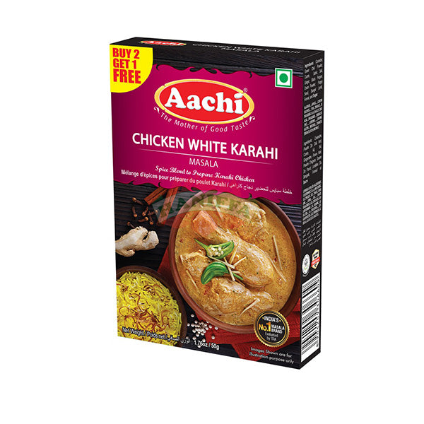 AACHI CHICKENN WHITE KARAHI MASALA 50G Aachi