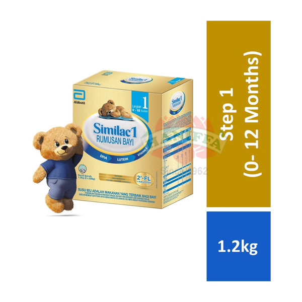 SIMILAC1 RUMUSAN BAYI (0-12MONTHS) 1.2KG Similac