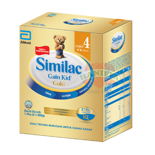 SIMILAC GAIN KID GOLD STEP4(4-9 MONTHS) 1.8KG Similac