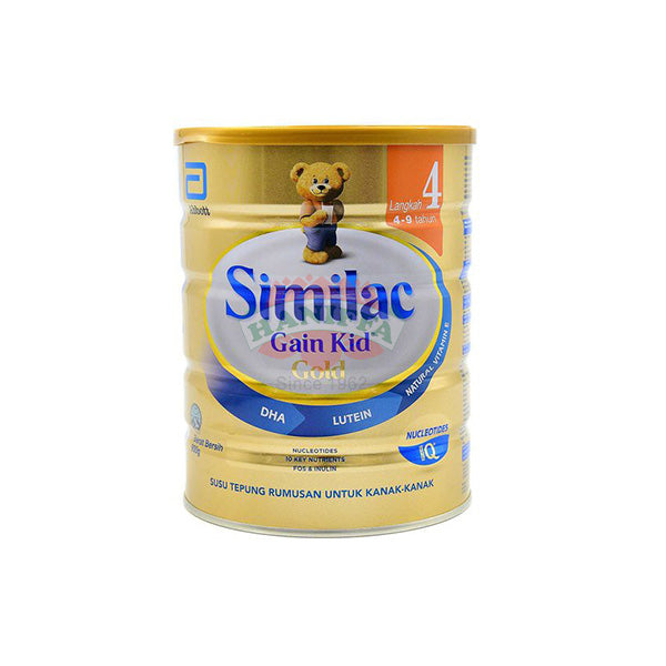 SIMILAC GAIN KID GOLD STEP4(4-9 YEARS) 1.8KG (TIN) Abbott