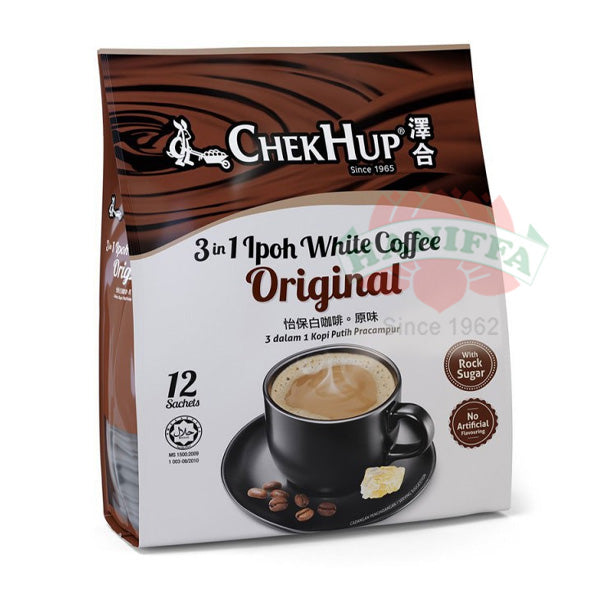 CHEKHUP 3-IN-1 IPOH WHITE COFFE ORIGINAL 40Gx12'S ChekHup