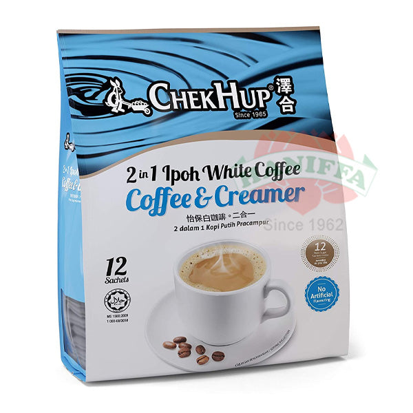 CHEKHUP 2-IN-1 SUGAR FREE WHITE COFFEE  30Gx12'S ChekHup