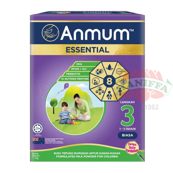 ANMUM ESSENTIAL STEP3(1-3 YEARS) HONEY 1.1KG Anmum