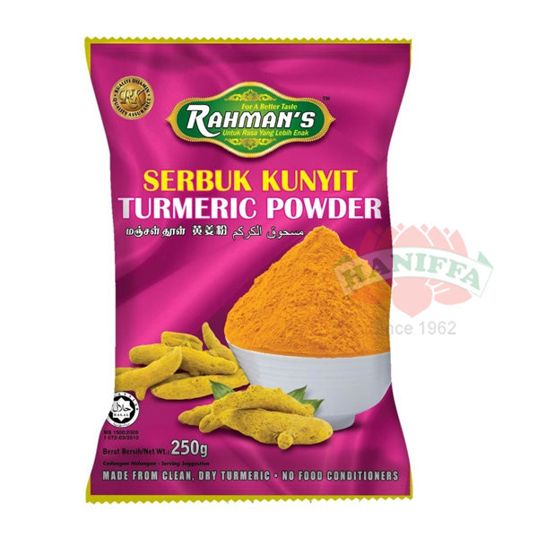 RAHMAN'S TURMERIC POWDER 250G Rahman's