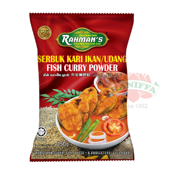 RAHMAN'S FISH CURRY POWDER 250G Rahman's