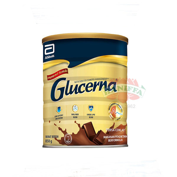 GLUCERNA TRIPLECARE CHOCOLATE 850G(TIN) Abbott