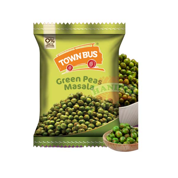 TOWN BUS MASALA GREEN PEAS 150G Town Bus