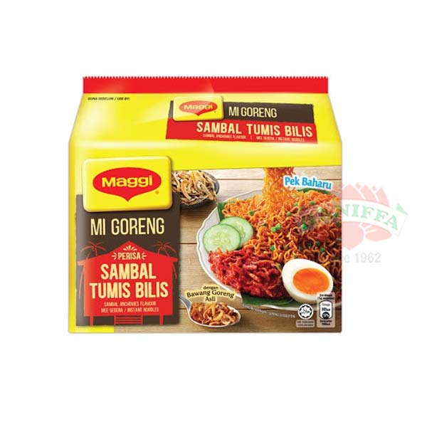 MAGGI MI GORENG SAMBAL TUMIS BILIS 5X75G Maggi