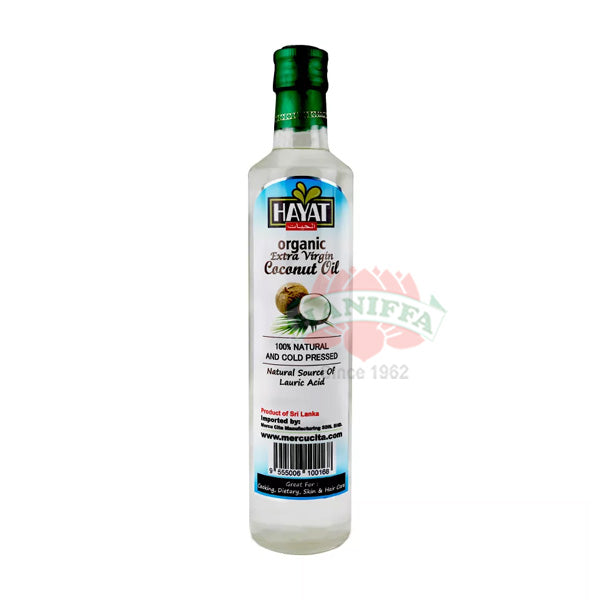 HAYAT EXTRA VIRGIN COCONUT OIL 500ML Hayat