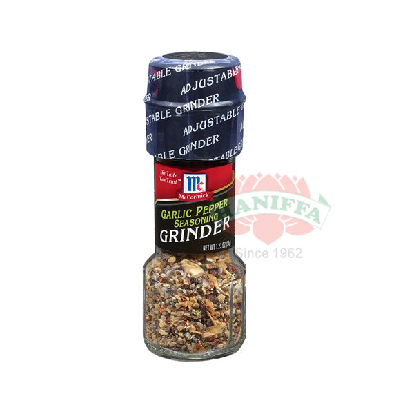 MCCORMICK GARLIC PEPPER SEASON GRINDER 35G McCormick