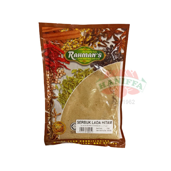 RAHMAN'S BLACK PEPPER POWDER 175G Rahman's