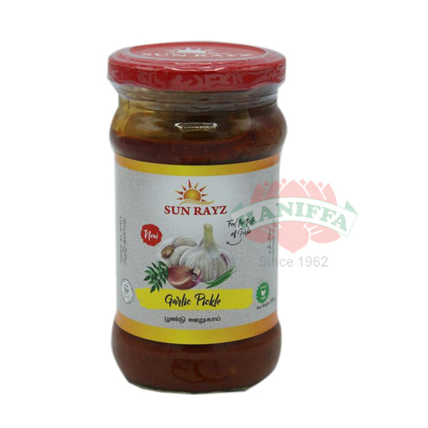 SUN RAYZ GARLIC PICKLE 300G Sun Rayz