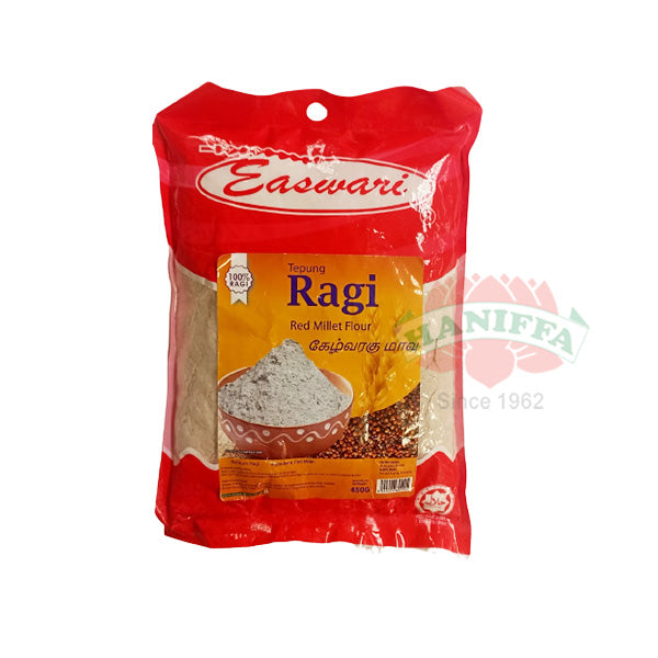 EASWARI RAGI RED MILLET FLOUR 450G Easwari