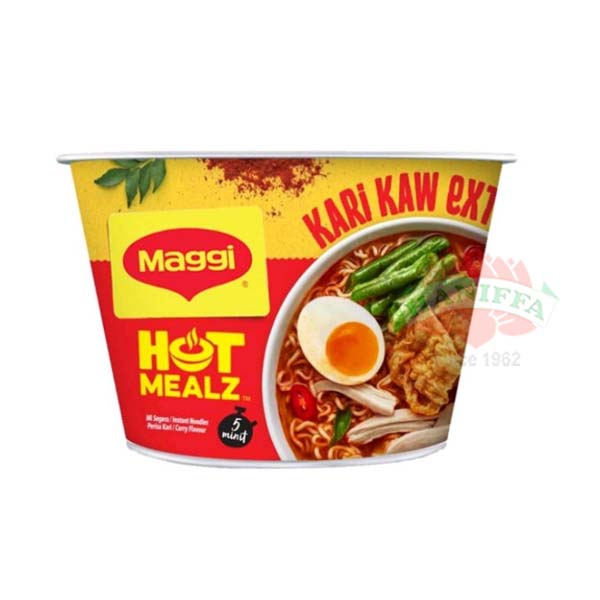 MAGGI NOODLES HOT MEALZ KARI KAW KAW EXTRA 95G Maggi