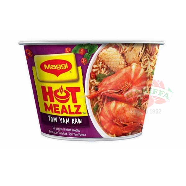 MAGGI NOODLES HOT MEALZ TOM YAM KAW EXTRA 101G Maggi