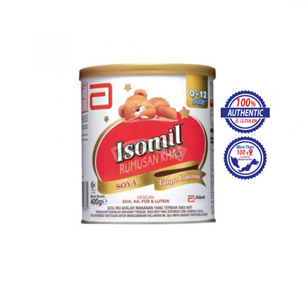 ISOMIL PLUS GOLD SOYA 400G (TIN) Isomil