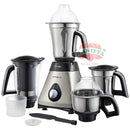 PREETHI STEEL SUPREME MG208 750W MIXER GRINDER (SILVER/BLACK) 230 VOLTS Preethi